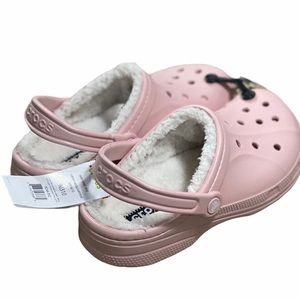Crocs Pink Lined